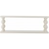 Bloomingville Drevená polička Salino White 60 cm