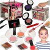 Make-up kozmetický set domáci kúpeľný kufor XXL biela