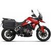 SHAD Kompletná sada bočných čiernych hliníkových kufrov SHAD TERRA BLACK, 36/47 l litrov, vrátane montážnej sady SHAD TRIUMPH Tiger 900