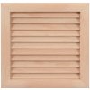 Haco Drevená vetracia mriežka 150x150