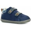 Garvalín detské BAREFOOT ZATEPLENÉ TOPÁNKY BOTIN AZUL MARINO TEX