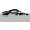 Aten CS-22D 2-port DVI KVM USB mini, integrované kabely