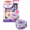 Melissa & Doug Drevená krabička na vymaľovanie Srdce