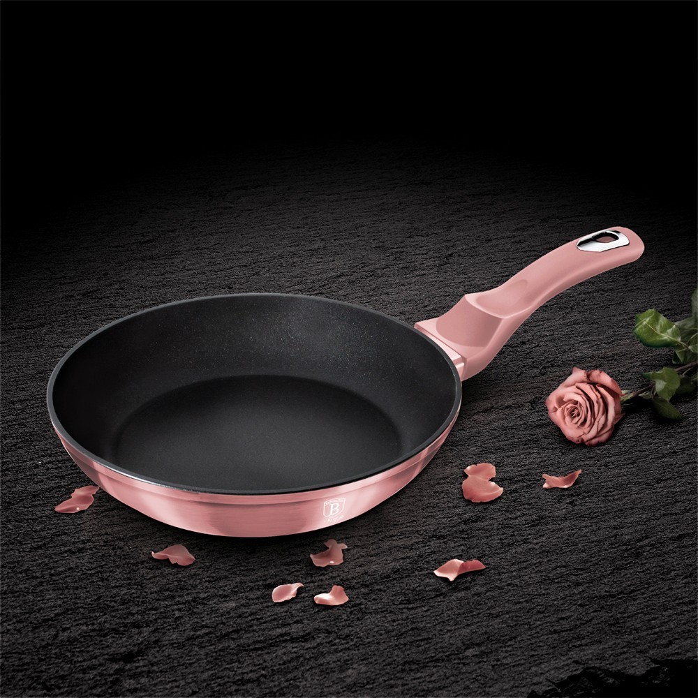 Berlingerhaus BH-6025 Pánev s mramorovým povrchem I-Rose Edition 28 cm