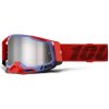 100% RACECRAFT 2 CLEAT okuliare strieborné plexi