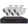 Securia Pro IP kamerový systém NVR6CHV8S-W smart SONY, biely Nahrávanie: 2TB disk