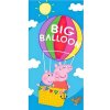 Carbotex DETSKÝ BAVLNENÝ UTERÁK PEPPA PIG 70X140 CM VZOROVANÁ