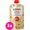 SALVEST Põnn BIO Kuriatko so zeleninovým pyré 3 x 110 g