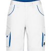 James & Nicholson Kraťasy JN 872 Color COT020872901n5-white/royal 50 Bílá/modrá