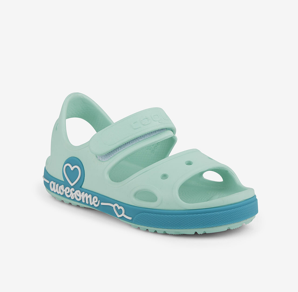 Coqui Yogi sandále Lt. mint/Turquoise