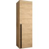 Wilsondo Úzka šatníková skriňa Miro - dub craft