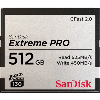 SanDisk Compact Flash Extreme Pro CFast 2.0 512GB SDCFSP-512G-G46D