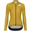 Assos UMA GT LS Jersey S11 Evo, Golden Yellow Veľkosť: M Dámsky tenký dres s dlhým rukávom