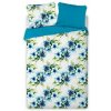 FARO satén obliečky Aquarell kvety Bavlna 140x200 70x90