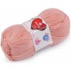 Pletacia priadza Baby Love a Care 100 g - 1 ks 31 (258) lososová tm.
