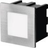 Emos ZC0110 LED AMAL vstavané svietidlo obdĺžnik štvorec 80 × 80 × 61 mm 2W 70lm 4000K nerez