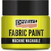 Farba na textil, 30 ml, krycia neónová žltá