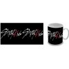 Stray Kids - Logo on Black Background (hrnček)