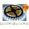 LED šnúra 5050 ECO IP20 studené biele svetlo 300 diód 5m biely substrát