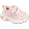 Befado 514P028 tenisky Trinky blikajúce ružové