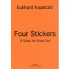Kopetzki, Eckhard: Four Stickers / 9 sól pre bicie nástroje