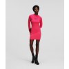 Karl Lagerfeld Jeans Klj Lslv Knitted Dress ružová