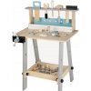 Eco Toys drevený stolík s náradím + 32 príslušenstiev