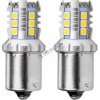 LED žiarovka BA 15S CANBUS 3030 16SMD 1156 P21 R5W biela 12V/24V