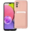Zadný kryt Card Case ružový – Samsung Galaxy A03s