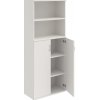 Office Pro skriňa S 5 80 04 biela 800x400x1920 mm