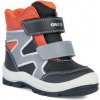 Geox snehule B Flanfil Boy B Abx B263VD 0CEFU C0038 čierna