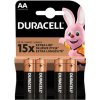 Duracell Jednorazová alkalická batéria AA, 4-pack