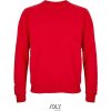 SOL'S | Columbia, Unisex mikina, červená bright, S