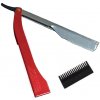 Kiepe Professional Pre Cut RED kadernícka britva s efilačnými nástavcom červená