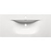 Comad Sky umývadlo 121x46 cm obdĺžnik umývadlo na nábytok biela SKY120/DP-8099