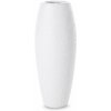 Váza dekoratívna RISO 12 X 30 cm, keramická hlina, biela