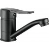 Kuchinox Madera, umývadlová batéria s otočným ramenom, čierna matná, LAV-BQM_726D