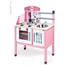 Janod 06533 Kuchynka drevená ružová MADEMOISELLE MAXI COOKER 78 cm s 8 doplnkami