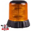CARCLEVER Robustný oranžový LED maják, čierny hliník, 96W, ECE R65 (wl405fix)