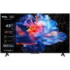 43-palcový LED televízor TCL 43V6C 4K UHD Google TV čierny