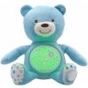 Nočné svetlo Chicco Hračka medvedík s projektorom - modrá (8058664060368)
