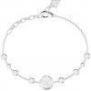 Guess Elegantný oceľový náramok Sparks JUBB06274JWRH 18,4 cm