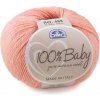 Priadza 100% BABY 50g, marhuľová - odtieň 042