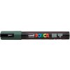Popisovač akrylový Uni Posca PC-5M tmavozelený