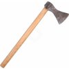 ULFBERTH® Vikingská ocelová sekera 60cm, ručně kovaná, typ A