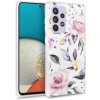 Silikónové puzdro na Samsung Galaxy A33 A336 5G Tech-protect kvety