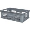 Plastová prepravka dierovaná, 600 x 400 x 200 mm