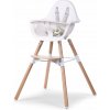 CHILDHOME STOLIČKA NA KŔMENIE EVOLU 2 NATURAL WHITE (Prírodná Biela)