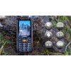 EVOLVEO StrongPhone Z6, vodotesný odolný Dual SIM telefón, čierno-oranžová