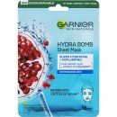 Pleťová maska Garnier superhydratační vypĺňajúci maska Moisture & Aqua Bomb Skin Tissue Superhydrating Mask 32 g